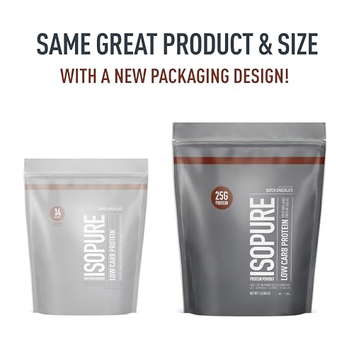 Isopure Dutch Chocolate Whey Isolate Protein Powder with Vitamin C & Zinc for Immune Isopure buy supplements canada