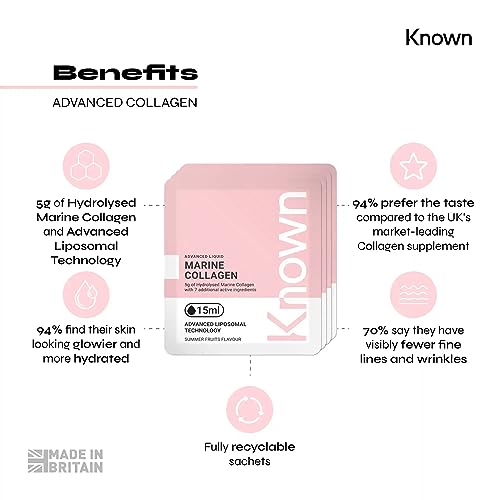Advanced Collagen Supplement by Known Nutrition with Vitamin C | Liposomal Technology Known buy supplements canada