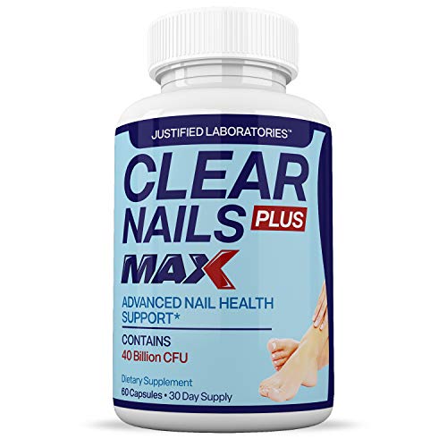 Justified Laboratories (3 Pack) Clear Nails Plus Max Pills 40 Billion CFU Probiotic 60 Caps Justified Laboratories buy supplements canada