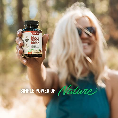 Snap Supplements Blood Sugar Blend - Support Healthy Blood Sugar, 60 Capsules Snap Supplements buy supplements canada