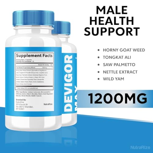 (3 Pack) Devigor Max - Devigor Max Pills for Man, Devigor Max Supplement to Promote NutraRize buy supplements canada