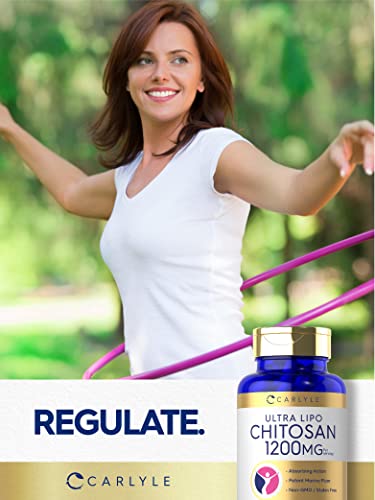Carlyle Chitosan Supplement 1200mg | 120 Quick Release Capsules | Non-GMO Carlyle buy supplements canada