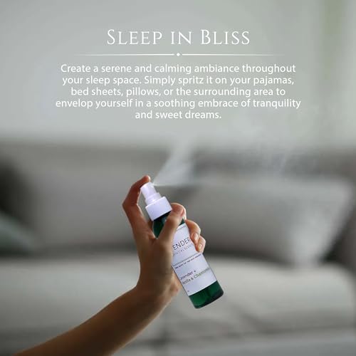 Lavender + Essential Scents - Lavender Chamomile & Vanilla Sleep Spray Collection Moonwater Elixirs buy supplements canada