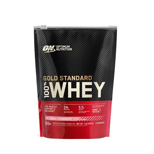 Optimum Nutrition Gold Standard 100% Whey Protein Powder, Strawberry, 1 Pound Optimum Nutrition buy supplements canada
