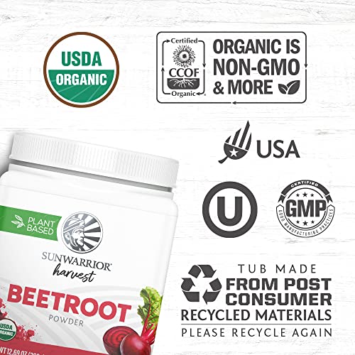 Sunwarrior Beet Root Powder Nitric Oxide Increase Stamina Blood and Flow Circulation Sunwarrior buy supplements canada