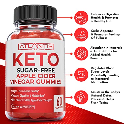 Sugar-Free Keto ACV Gummies for Weight Loss - Apple Cider Vinegar Keto ACV Gummies Atlantis Nutrition buy supplements canada