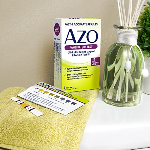 AZO Vaginal pH Test Kit, Clinically-Tested Vaginal Infection Test Kit, Fast & Accurate Results AZO buy supplements canada