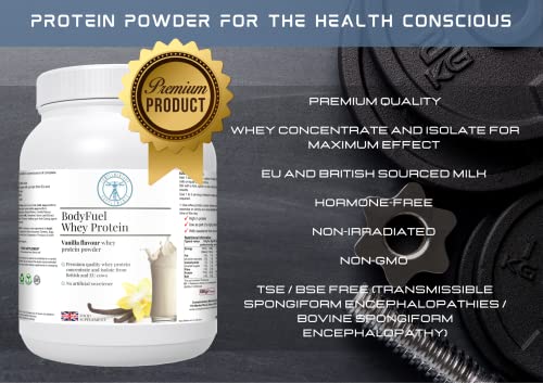 Complementary Supplements - BodyFuel Whey Protein Isolate & Concentrate Vanilla Flavour Complementary Supplements buy supplements canada