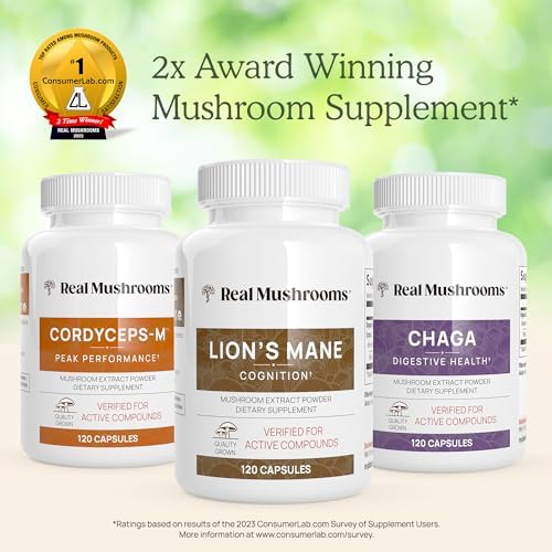 Real Mushrooms Cordyceps Capsules - Performance Mushroom Extract Supplement Real Mushrooms buy supplements canada