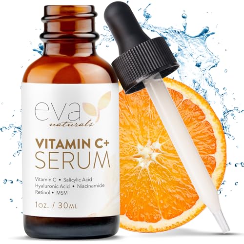 Eva Naturals Vitamin C Face Serum With Hyaluronic Acid - Anti Aging Serum Eva Naturals buy supplements canada