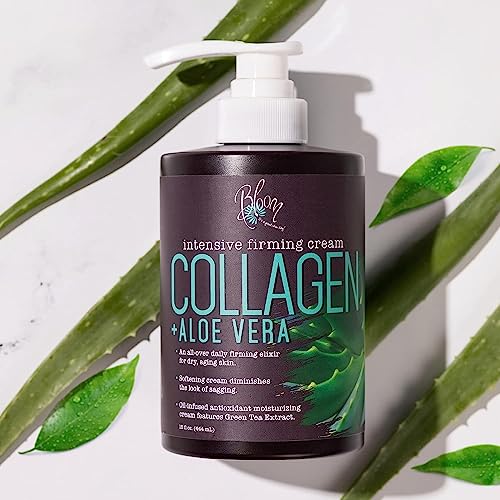 BLOOM Vitamin C Cream + Collagen Cream Body Lotion & Face Moisturizer 2PC Skincare BLOOM IT'S A GREAT SKIN DAY! buy supplements canada