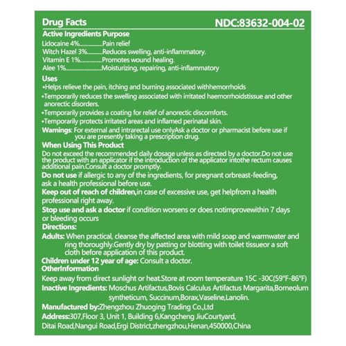 Dr.Goddyik Maximum Strength Hemorrhoid & Fissure Relief Cream Ointment with Aloe & Vitamin E - Fast Acting, Long Lasting Soothe for Itching, Burning & Fissures Dr.Goddyik buy supplements canada