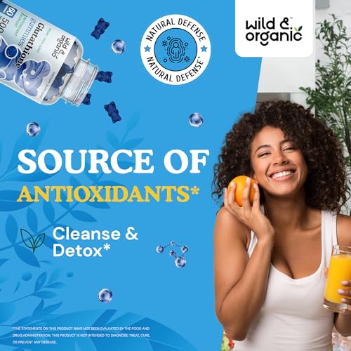 Wild & Organic Glutathione Gummies - Reduced Glutathione for Liver Cleanse & Antioxidants Wild & Organic buy supplements canada