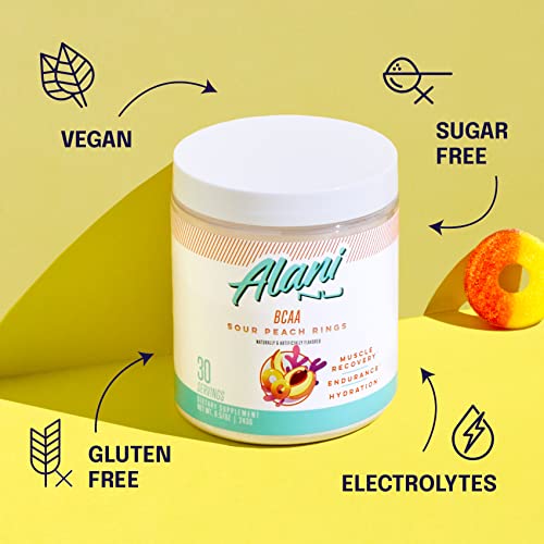Alani Nu Island Crush Pre Workout and BCAA Sour Peach Rings Post Workout Powder Alani Nu buy supplements canada