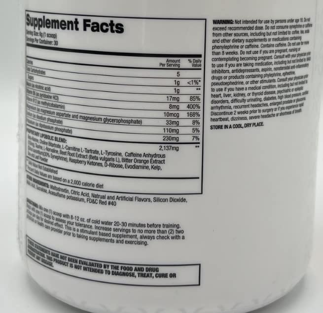 Top Secret Nutrition Cardio Igniter Pre-Workout Supplement with Beta-Alanine, L-Carnitine Top Secret Nutrition buy supplements canada