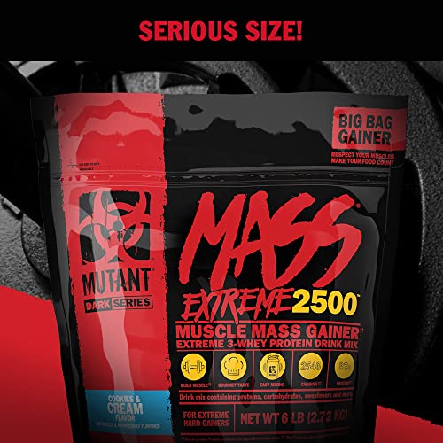 Mutant Mass Extreme Gainer Whey Protein Powder, Build Muscle Size & Strength with High Mutant buy supplements canada