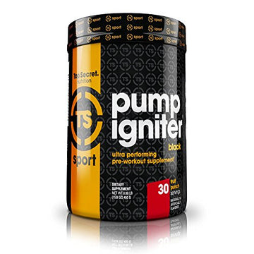 Top Secret Nutrition Pump Igniter Black, Fruit Punch, 30 Serving Top Secret Nutrition buy supplements canada