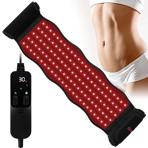 Streamlet Red Light Therapy Belt, 120 LED Combo 660nm 850nm Wearable Red Light Therapy Streamlet buy supplements canada