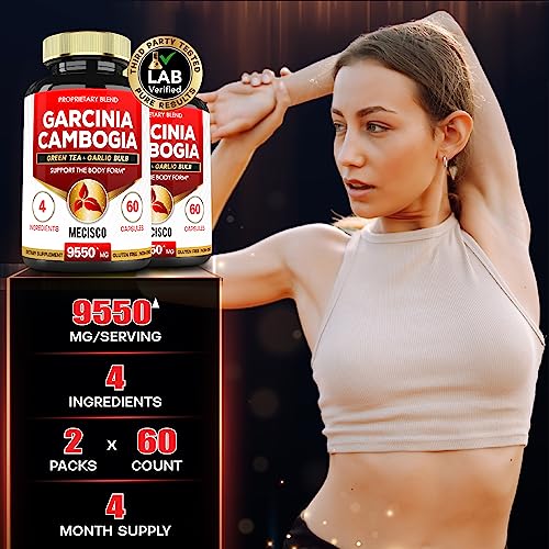 Garcinia Cambogia 9550mg - 4 Month Supply - Supplement for Men and Women - A Natural Mecisco buy supplements canada