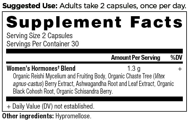 Ancient Nutrition Women's Hormones, Helps Reduce Stress, Supports Energy, Hormone Balance, Gluten Free, Paleo and Keto Friendly, 60 Capsules Ancient Nutrition buy supplements canada