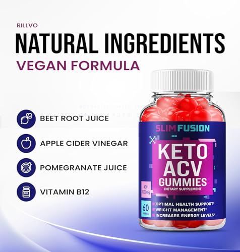 Slim Fusion Keto ACV Gummies - Keto SlimFusion ACV Advanced Formula Plus Apple Cider Rillvo buy supplements canada