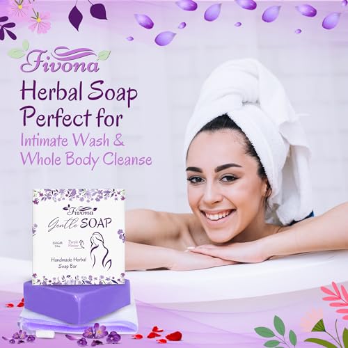 FIVONA Yoni Care Kit 4 in 1 - pH Balanced Natural Yoni Oil, Herbal Bar Soap for Feminine V Wash, Detox FIVONA buy supplements canada