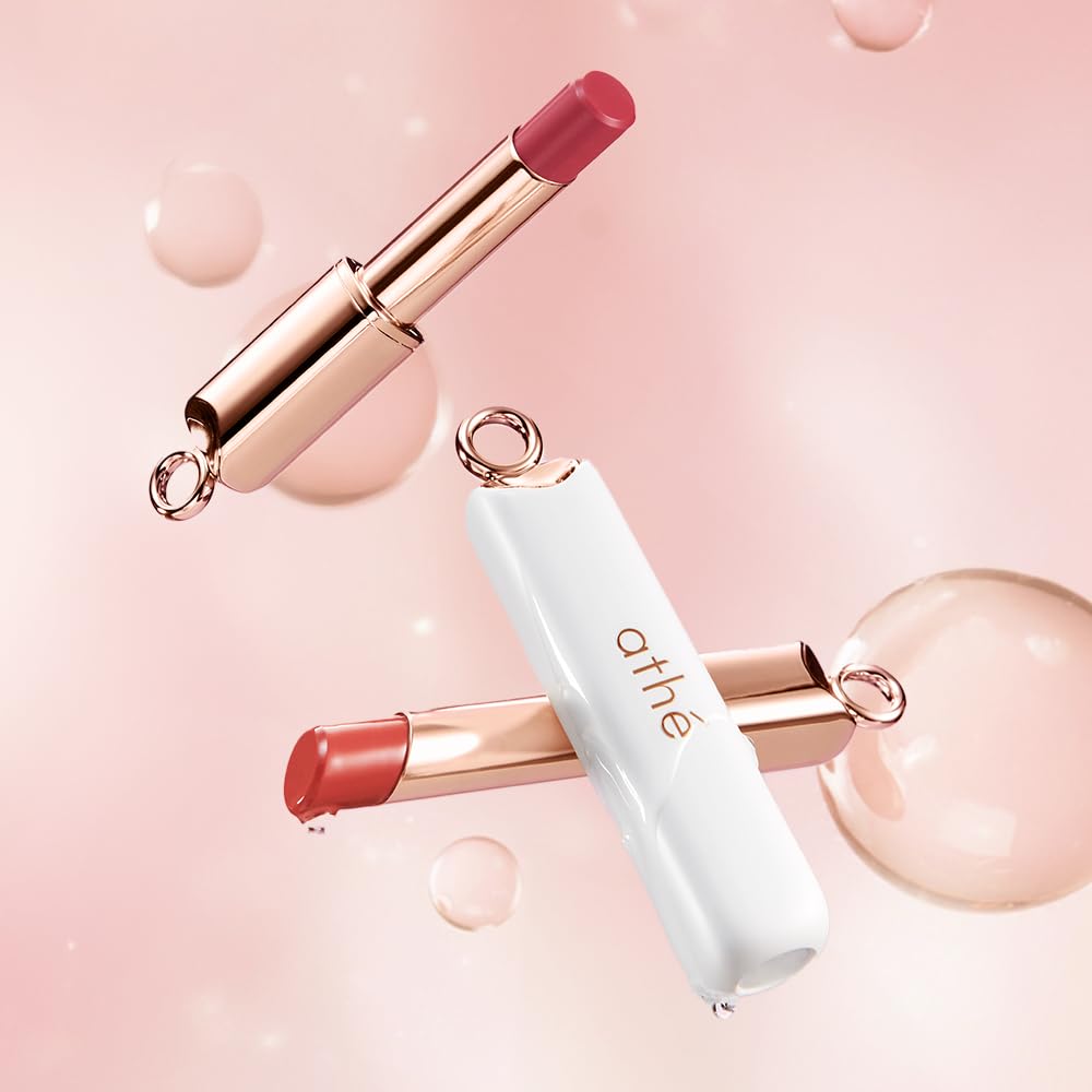 athé Everyday Tinted Lip Set – Tinted Lip Balm Stick with Madecassoside, Ceramide & Squalane, Includes Lip Pouch | Hydrating, Non-Sticky, Vegan K-Beauty Lip Care ATHÉ buy supplements canada