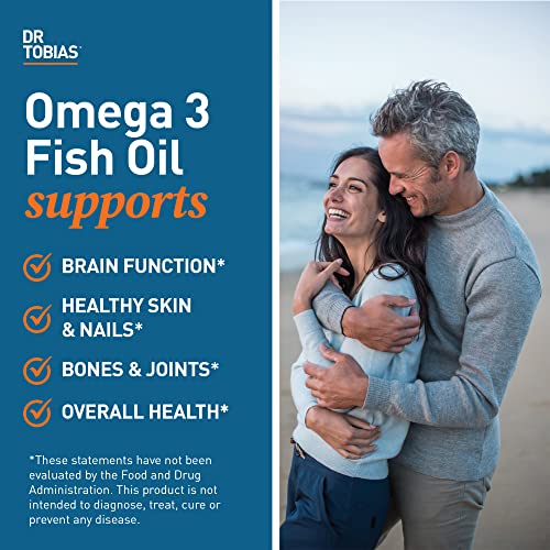 Dr. Tobias Omega-3 Fish Oil, Triple Strength, Supports Brain & Heart Health, 2000 mg Dr. Tobias buy supplements canada