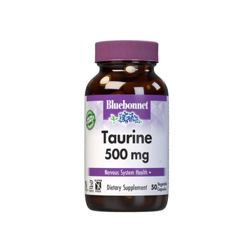 Bluebonnet Taurine 500 mg Vitamin Capsules, 50 Count BlueBonnet buy supplements canada