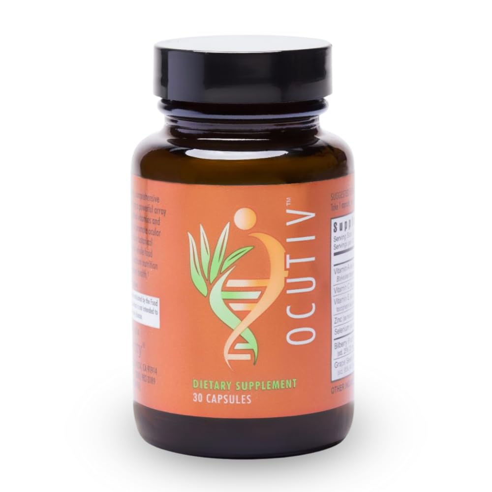 Youngevity Ocutiv™ - Eye Vitamin & Mineral Supplement - Contains Vitamin A, C, E, Zinc, Bilberry, Lutein, Lycopene, Zeaxanthin, Astaxanthin - 30 Capsules Youngevity buy supplements canada
