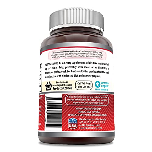Amazing Formulas CLA | Conjugated Linoleic Acid Supplement | 1250 Mg | 120 Softgels Amazing Nutrition buy supplements canada