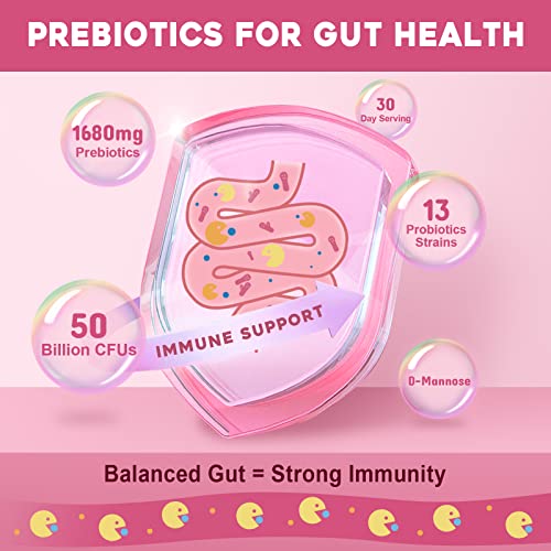 Probiotics for Women Probiotic Powder Supplement - Prebiotics and Probiotics for Weight Loss NATURE TARGET buy supplements canada