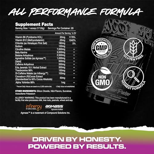 KILO LABS Pre Workout Powder | Stim Thug Preworkout for Men and Women | Hydrating KILO LABS buy supplements canada