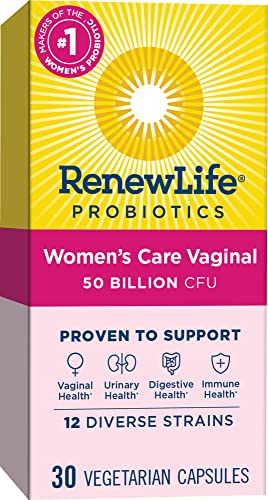 Renew Life Women's Probiotic Capsules, 50 Billion CFU Guaranteed, Supports pH Balance Renew Life buy supplements canada