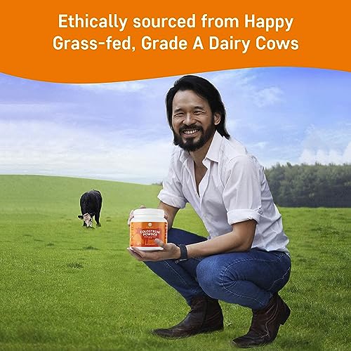 Pure Velvet Colostrum Powder for Gut Health, Bloating, Hair Growth, Immune Support Pure Velvet buy supplements canada