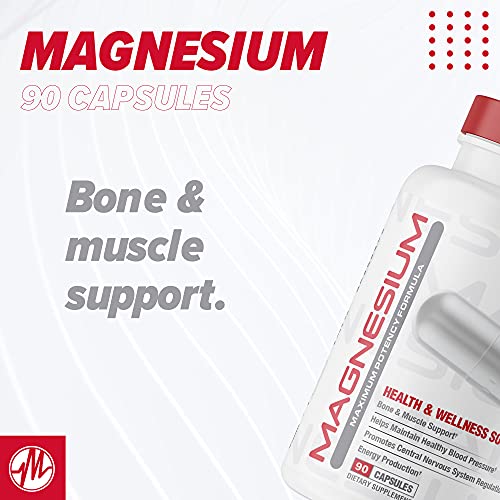 Metabolic Nutrition Magnesium, 650mg per Serving, Non-GMO, Vegan, Gluten Free Metabolic Nutrition buy supplements canada