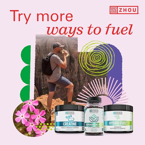 Zhou Nutrition Creatine Monohydrate Chewables 5g for Men & Women, Sugar Free Zhou Nutrition buy supplements canada