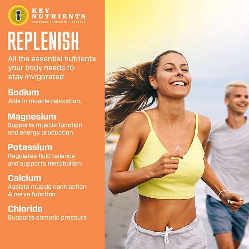 Key Nutrients Electrolytes Powder - Tropical Peach Mango Drink Mix 90 Servings KEY NUTRIENTS buy supplements canada