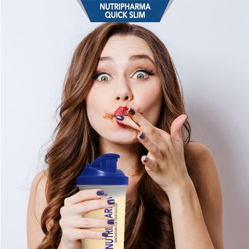 Quick Slim Meal Replacement Shake for Weight Loss, 30 Servings, 20g Protein, 27 Vitamins NUTRIPHARMA Quick Slim buy supplements canada