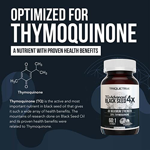 20% Thymoquinone Black Seed Oil Extract Capsules - TQ-Advanced 4X®: Highest Triquetra Health buy supplements canada