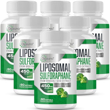 Osasuna Liposomal Sulforaphane 450MG, Maximum Absorption, 360 Softge Osasuna buy supplements canada