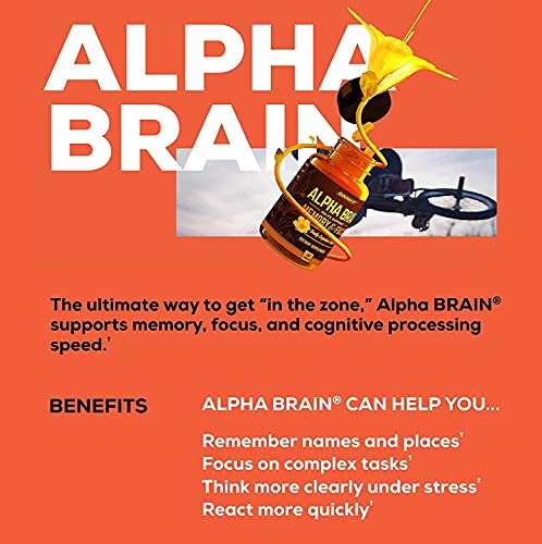 ONNIT Alpha Brain (120ct) - Over 1 Million Bottles Sold - Premium Nootropic Brain Sup ONNIT buy supplements canada