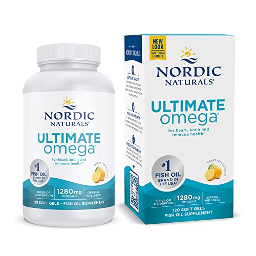 Nordic Naturals Ultimate Omega, Lemon Flavor - 120 Soft Gels - 1280 mg Omega-3 Nordic Naturals buy supplements canada