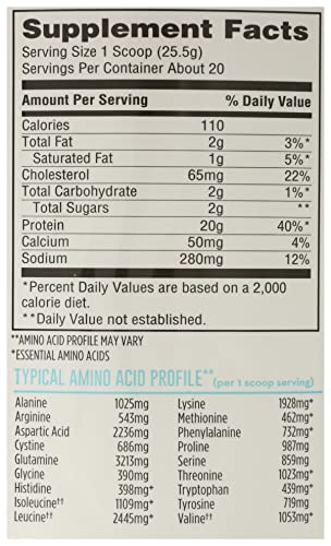 365 by Whole Foods Market, Vanilla Grass Fed Whey Protein, 18 Ounce 365 by Whole Foods Market buy supplements canada