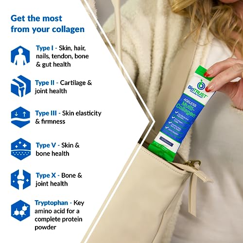 BioTrust Ageless Multi Collagen Protein Powder– 5 Collagen Types (I, II, III, V, X) BioTrust buy supplements canada