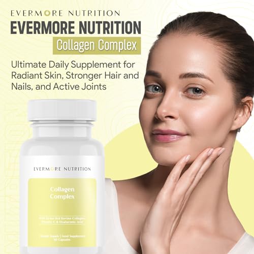 EVERMORE NUTRITION Grass Fed Collagen Complex with Hyaluronic Acid, Vitamin C and Active Peptides EVERMORE NUTRITION buy supplements canada