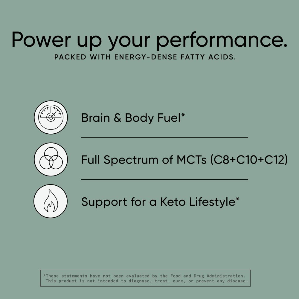 Sports Research Keto MCT Oil from Organic Coconuts - Fatty Acid Fuel for Body Sports Research buy supplements canada