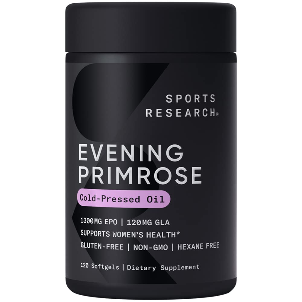 Sports Research Evening Primrose Supplement from Cold Pressed Oil Sports Research buy supplements canada