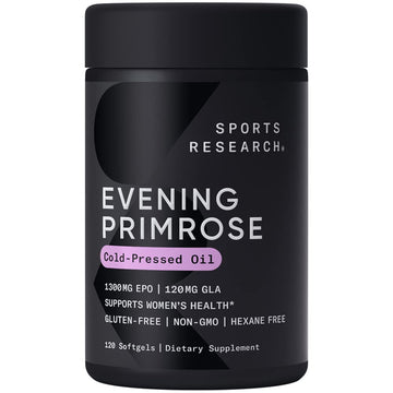 Sports Research Evening Primrose Supplement from Cold Pressed Oil Sports Research buy supplements canada
